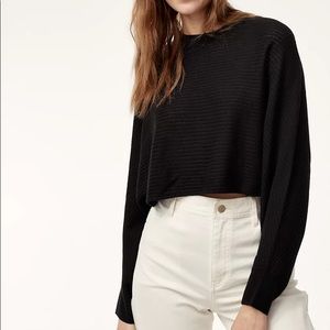 Aritzia Lolan Crop Sweater (Size 1/XS-Small)
